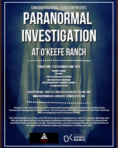 Paranormal Investigation of O'Keefe Ranch