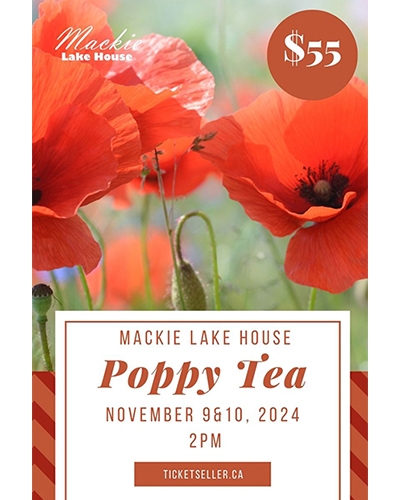 Mackie Lake House Poppy Tea