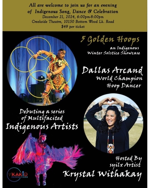 “Five Golden Rings” an Indigenous Solstice celebration