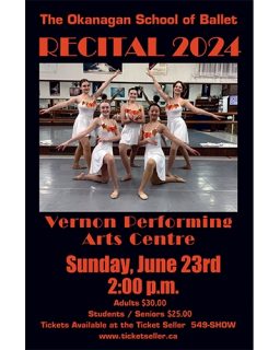 24 06 23 Okanagan School Of Ballet 2024 Poster 500