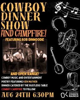 24 08 24 Cowboy Dinner Show Poster 500
