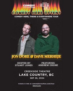 24 09 26 Comedy Here Often Poster 500