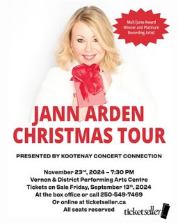 24 11 23 The Jann Arden Xmas Tour Poster 500